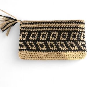 Black and Tan Clutch